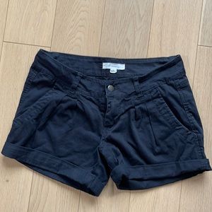 Forever 21 black cotton shorts